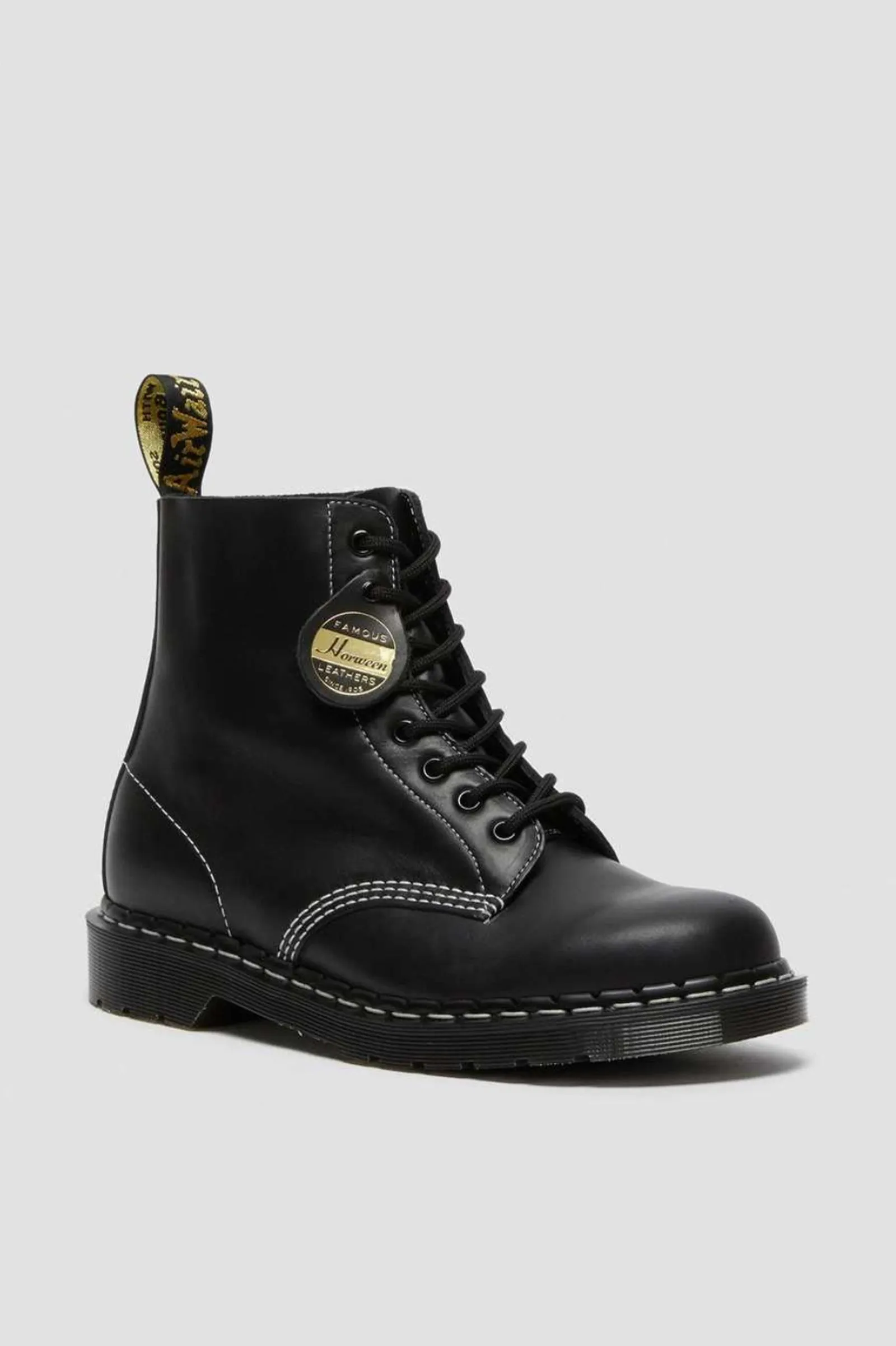 1460 Pascal Cavalier Leather Lace Up Boots