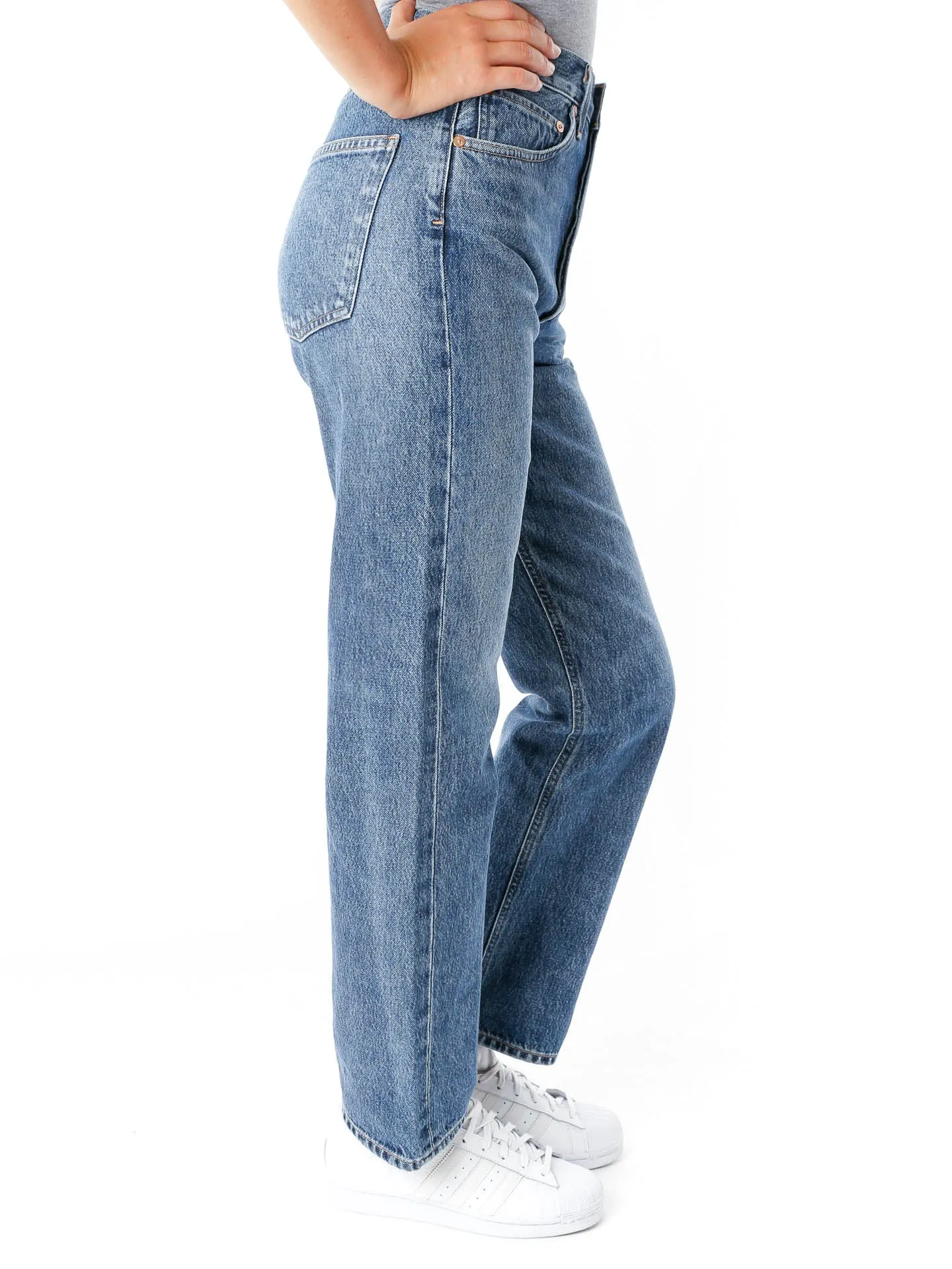 90s High Rise Loose Fit Jeans