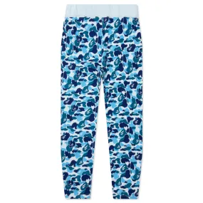 Abc Camo Sweat Pants - Blue