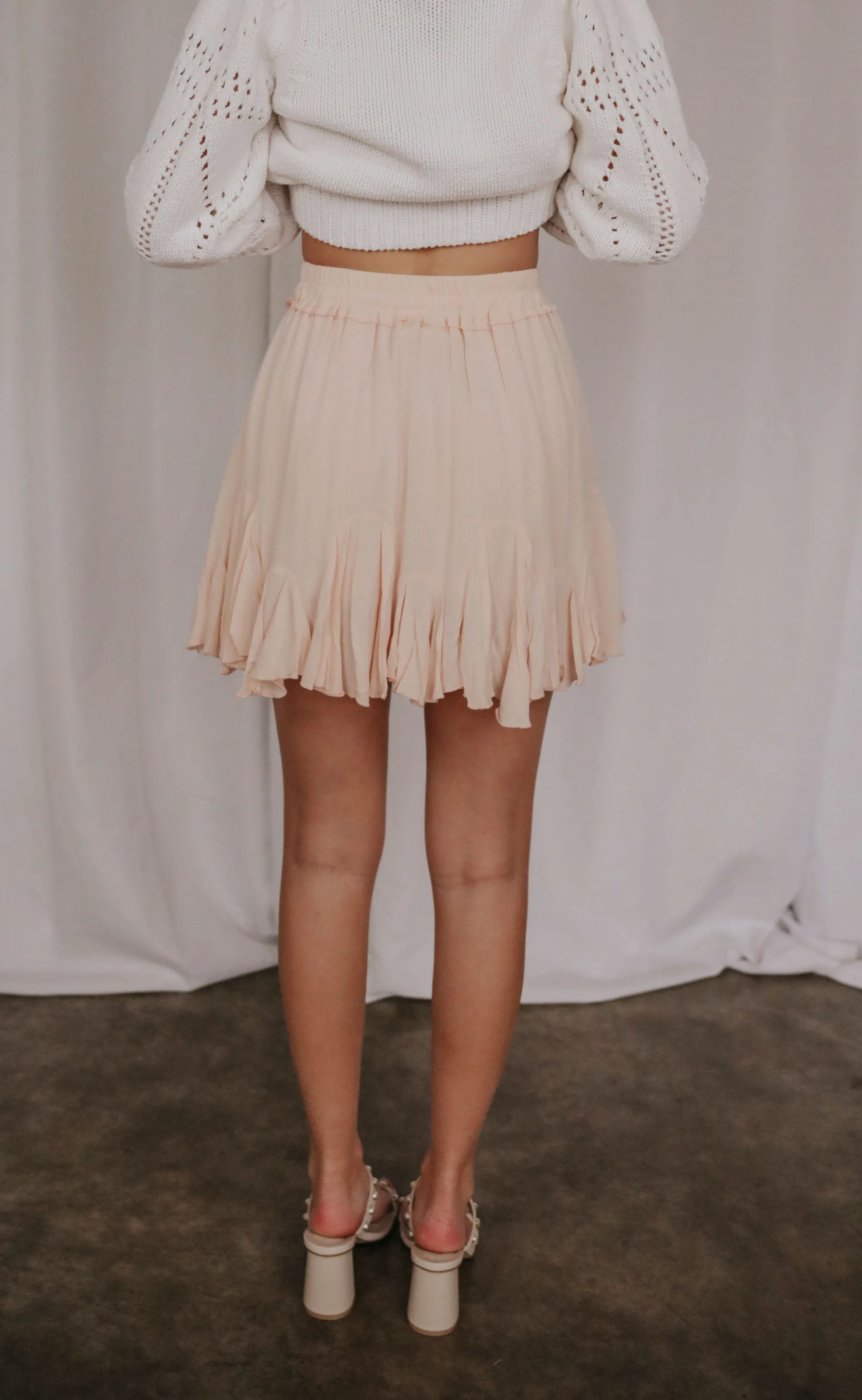 aced it skirt - pink