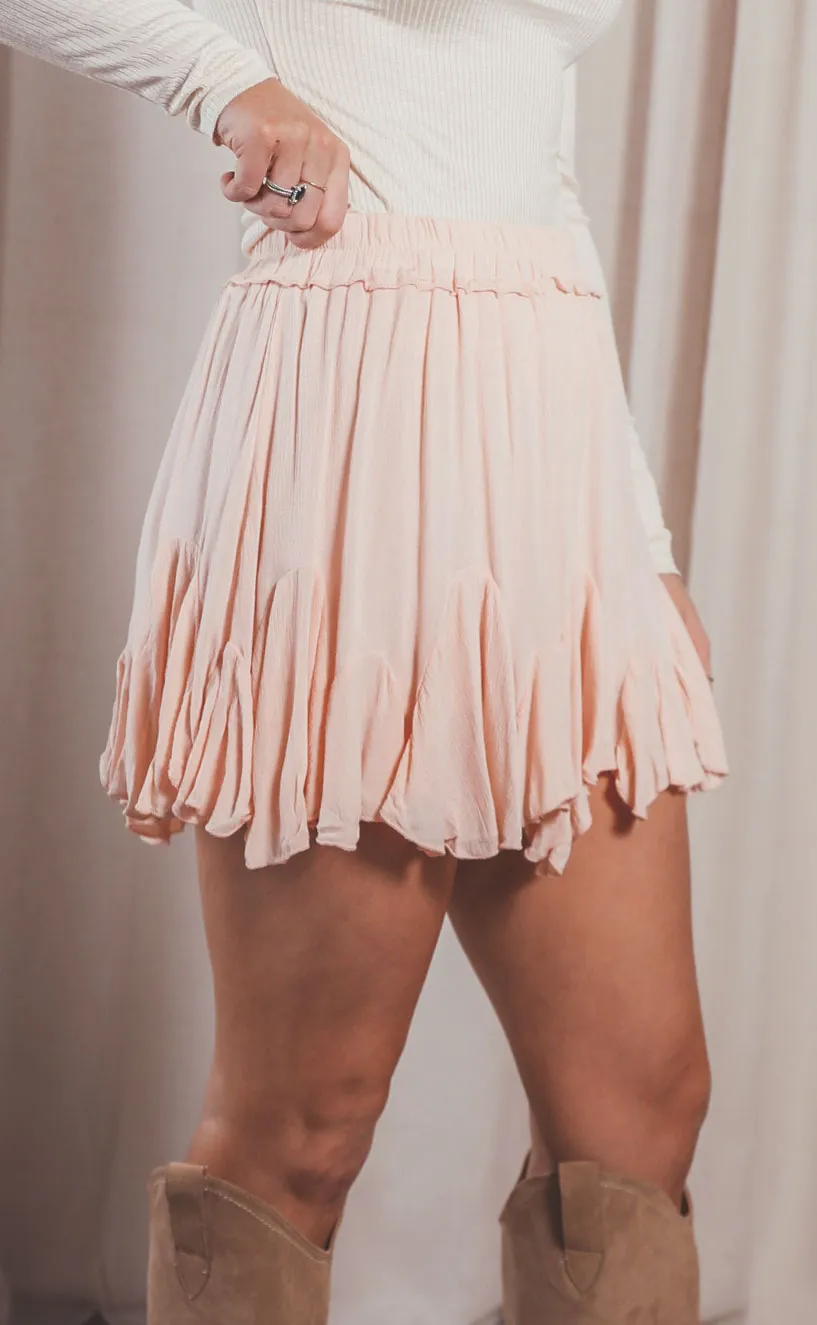 aced it skirt - pink