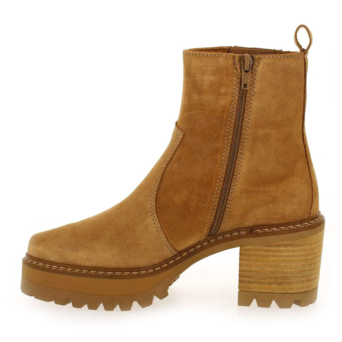 ALPE 2716 Camel boots bottines