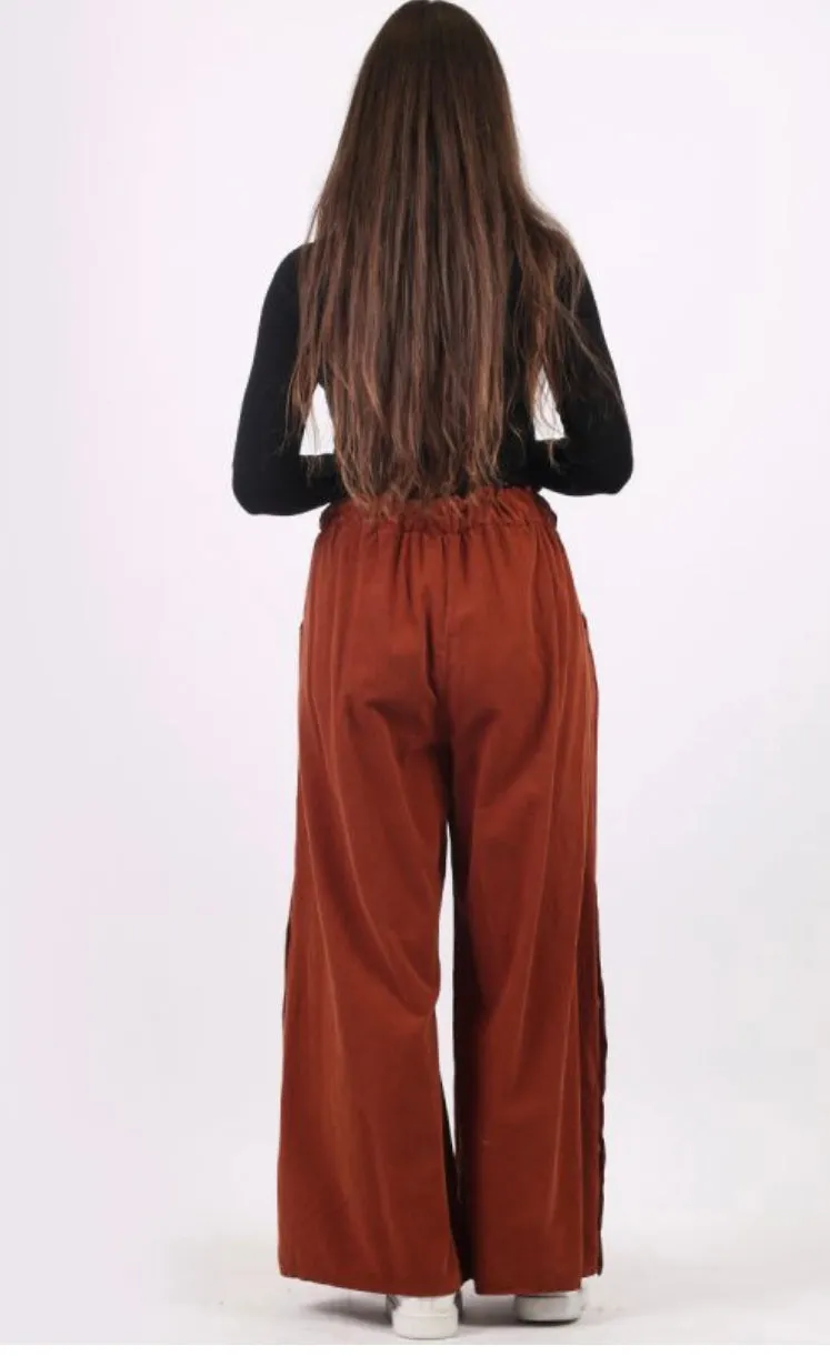 Anne   Kate Corduroy Wide Leg Pants