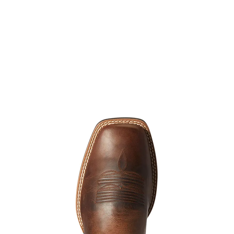 'Ariat' Men's 11 Layton Western Square Toe - Weathered Chestnut