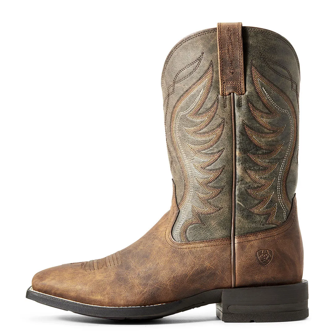 Ariat Men's Amos Square Toe Cowboy Boots