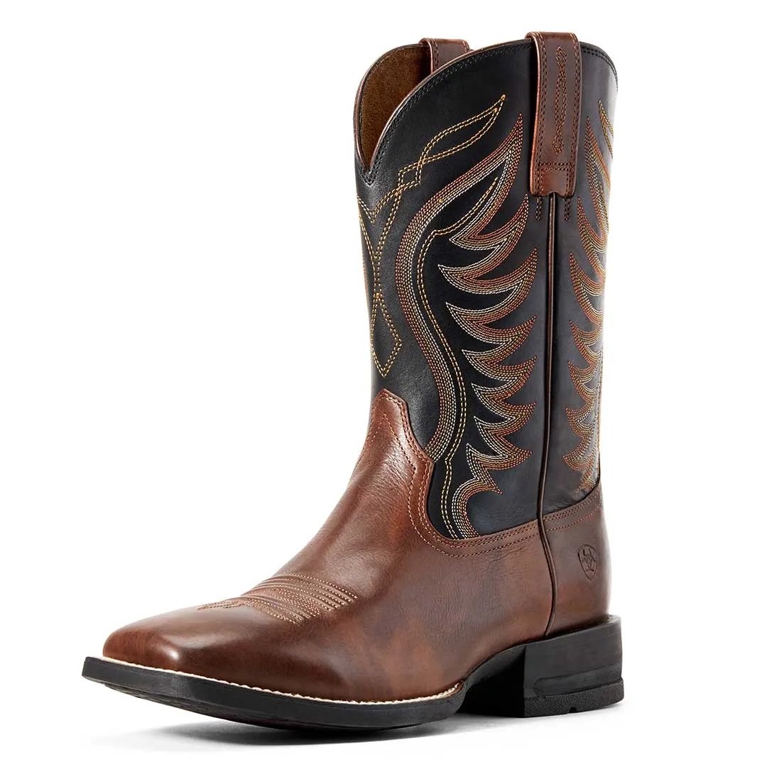 Ariat Men's Amos Square Toe Cowboy Boots