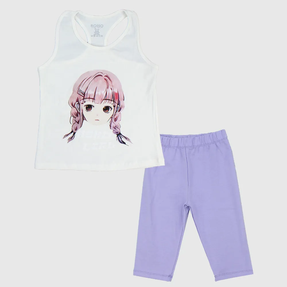 Ashio Girl Sleeveless Pajama