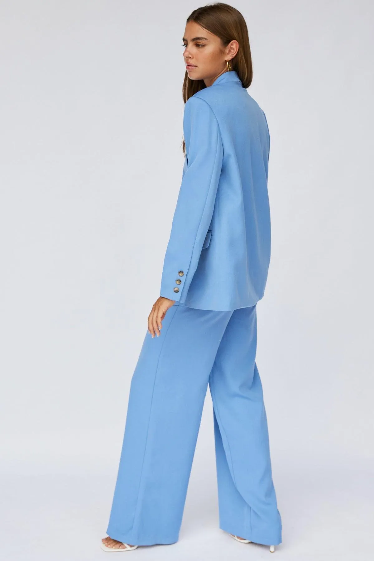 Axel Suit Pant - Blue