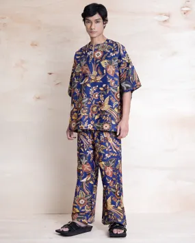 Baju Kekek Batik (Persian Blue)