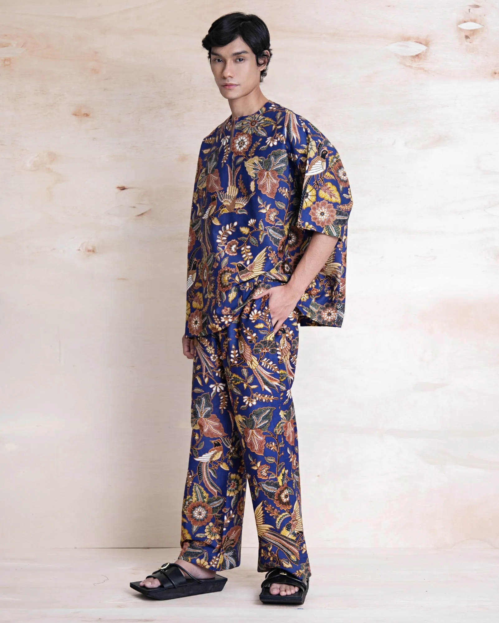 Baju Kekek Batik (Persian Blue)