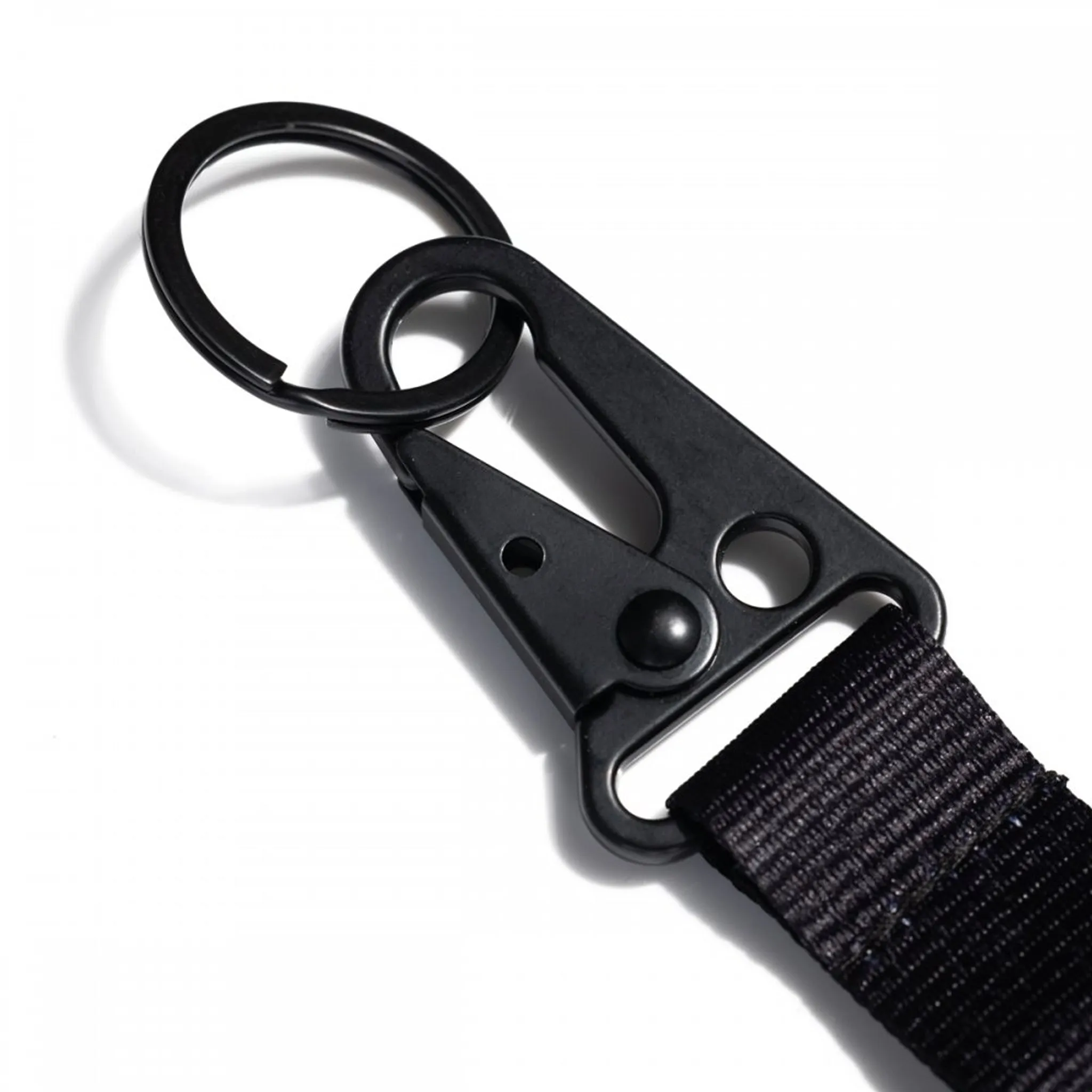 BAR LOGO KEYHOLDER (Black)