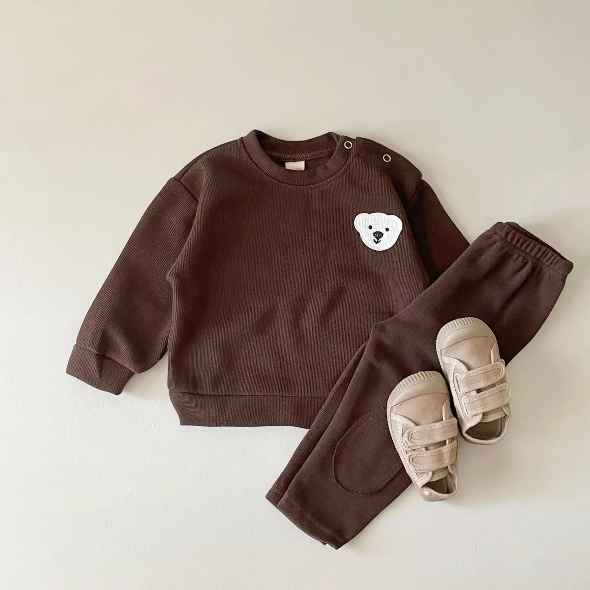 Bear & Goose Embroidered Set