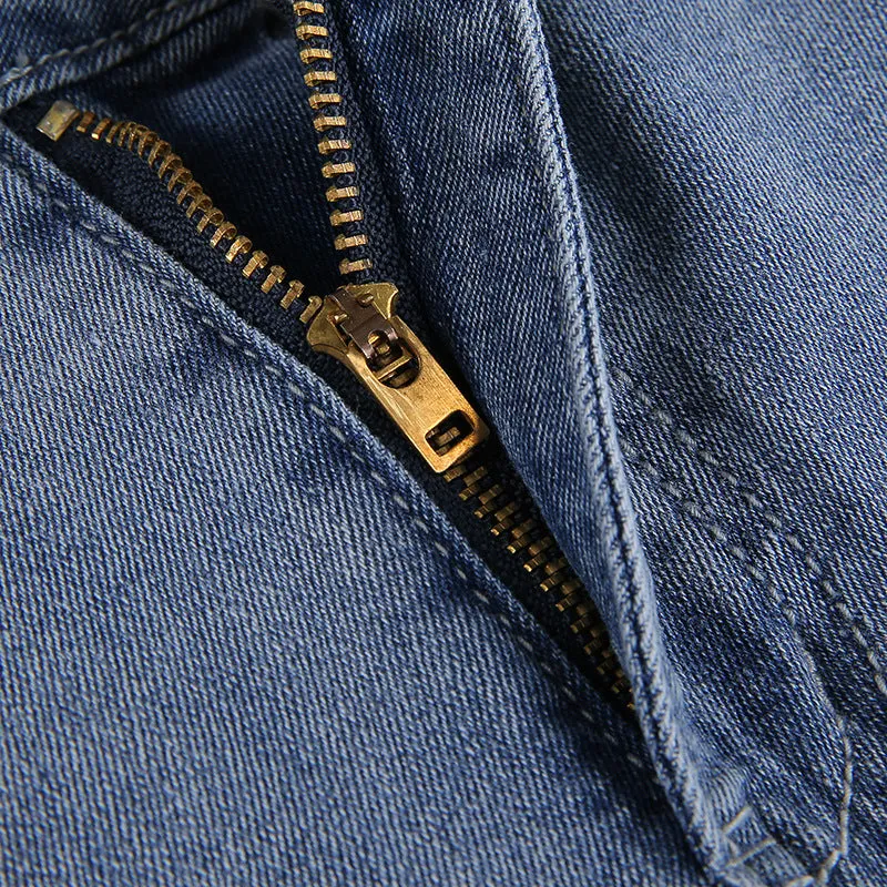 Belt Split Flared Jeans