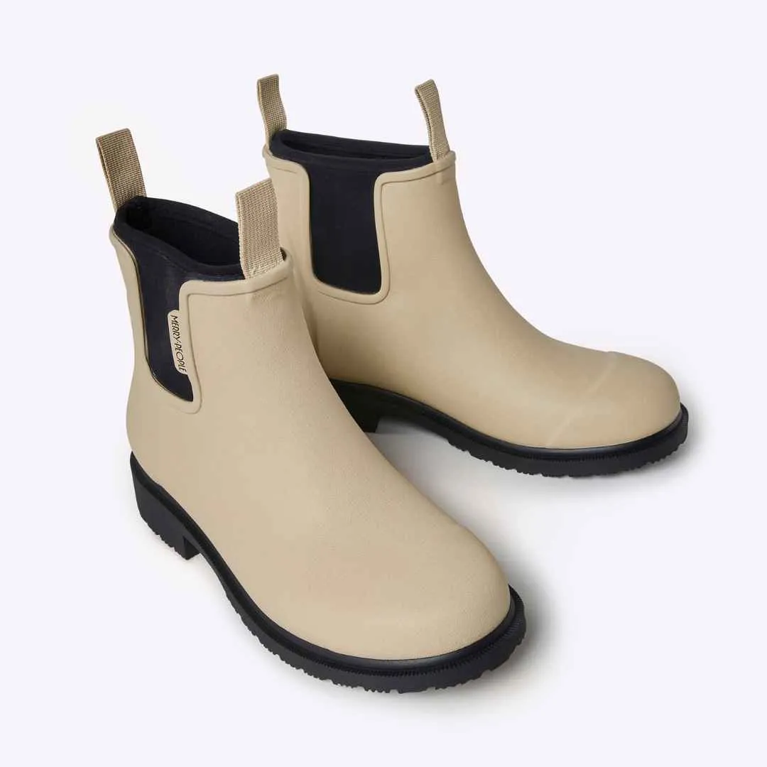 Bobbi Wellington Boot // Sand