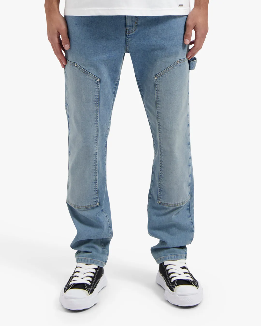 CROYEZ CH2 CARPENTER JEANS - DUST BLUE