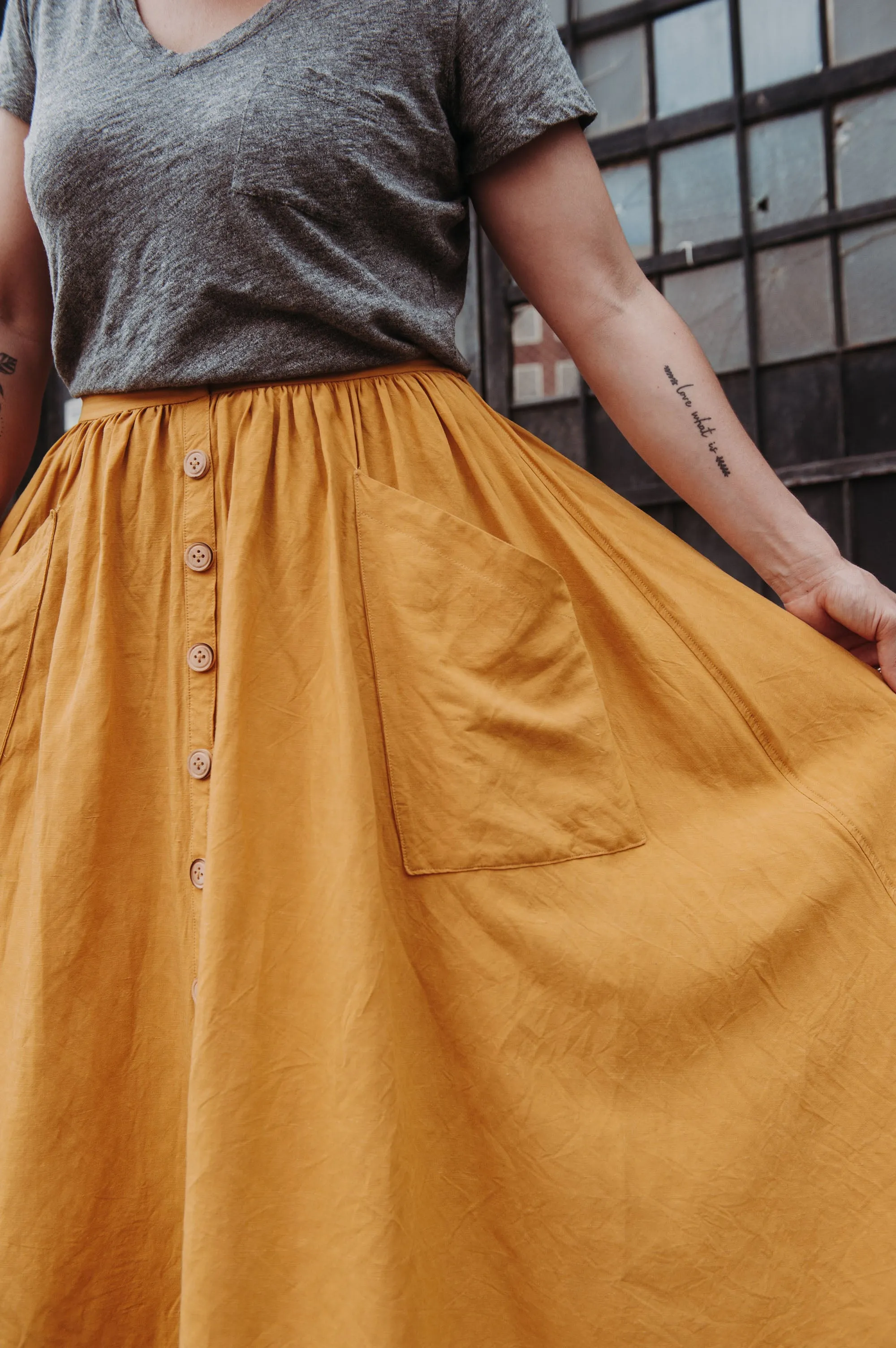 Estuary Skirt Sewing Pattern by Sew Liberated