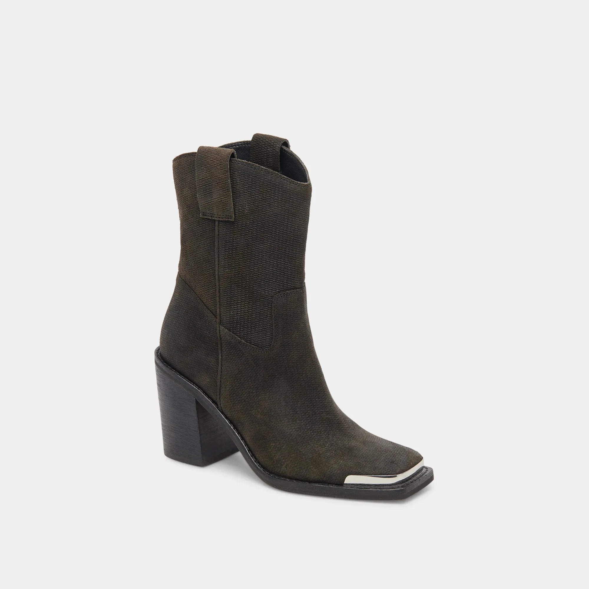 FALON BOOTS ESPRESSO DISTRESSED LEATHER - re:vita