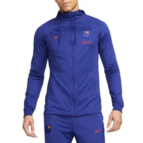 FC Barcelona blue training presentation hooded tracksuit 2023 - Nike