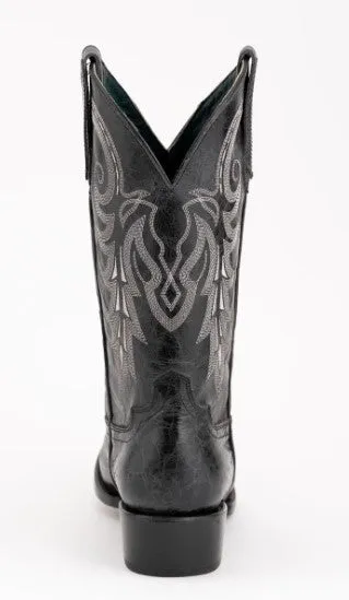 Ferrini Men Remington Handcrafted Black Cowboy Boots