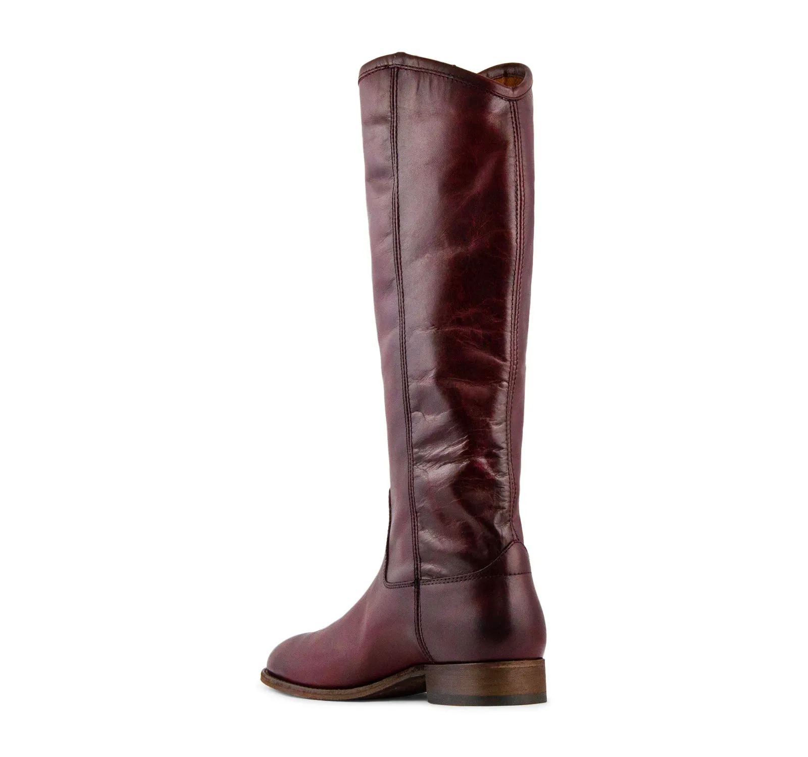 Frye Melissa Button 2 Tall Women's Boot in Wine