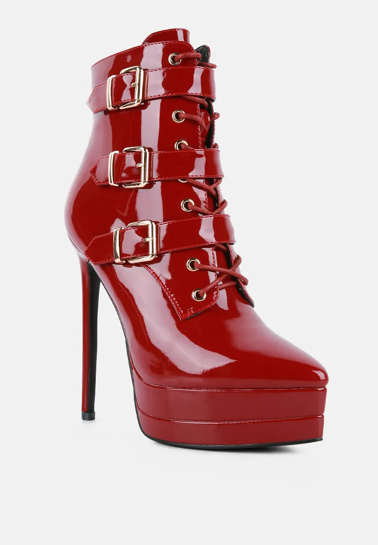 Gangup High Heeled Stiletto Boots