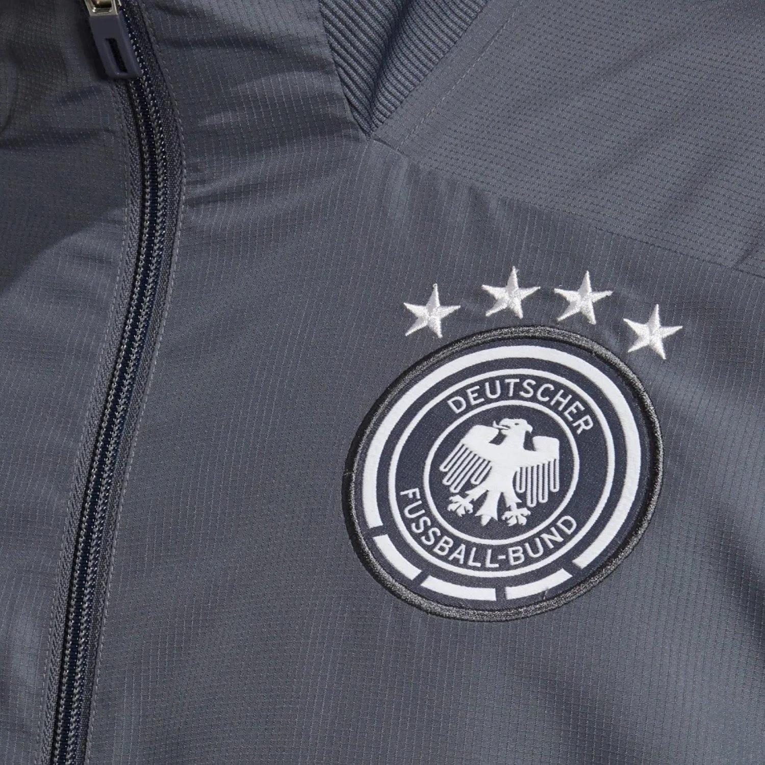 Germany grey presentation Soccer tracksuit 2020/21 - Adidas