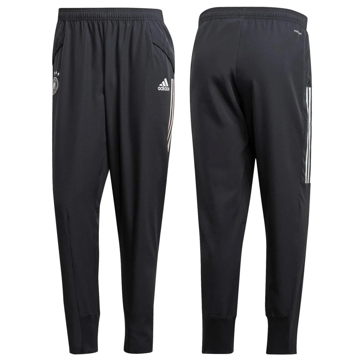 Germany grey presentation Soccer tracksuit 2020/21 - Adidas