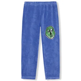 Happy Face Blue Patch Pants