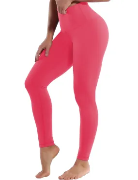 High Waist yogastudio Pants rosecoral_yogastudio