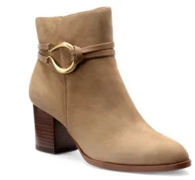 Isola Women's •Odell• Bootie 9.5M Camel Suede