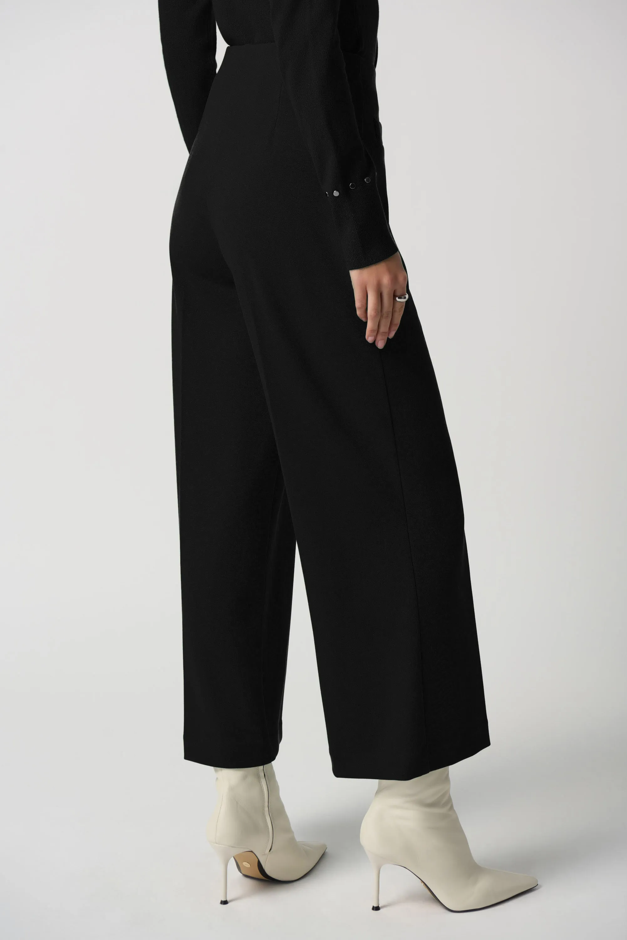 Joseph Ribkoff High Rise Wide Leg Pant - 233098