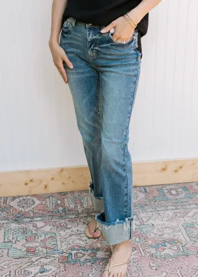 Judy Blue High Waisted Double-Button Bootcut Jean