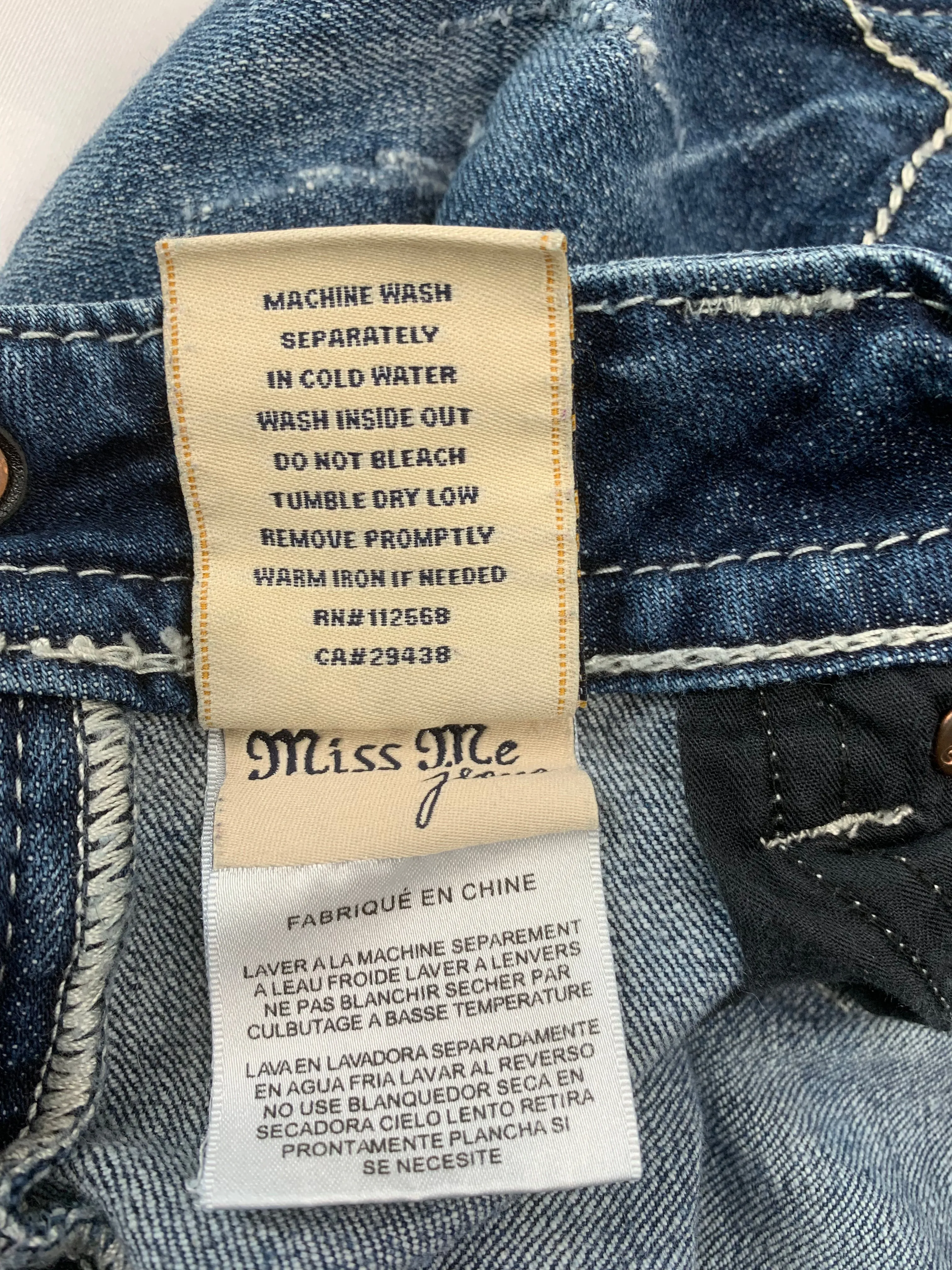 Miss Me Ladies Jeans Size 30