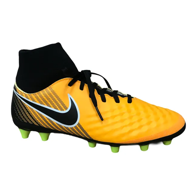 Nike men's football boot Magista Onda II DF AG-Pro 917786 801 orange black white