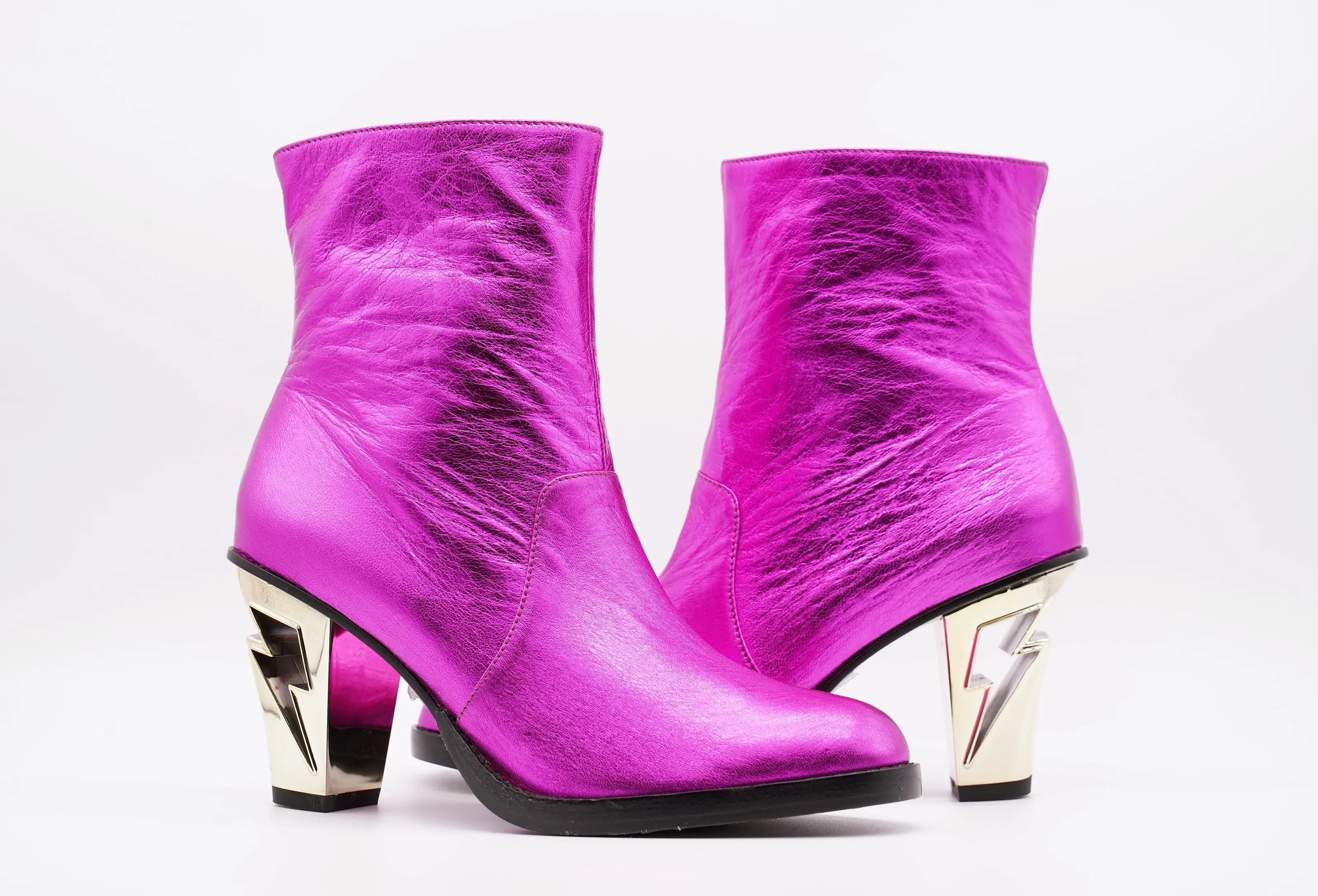 PINK LIGHTNING HEEL PALO ALTO - MADE TO ORDER