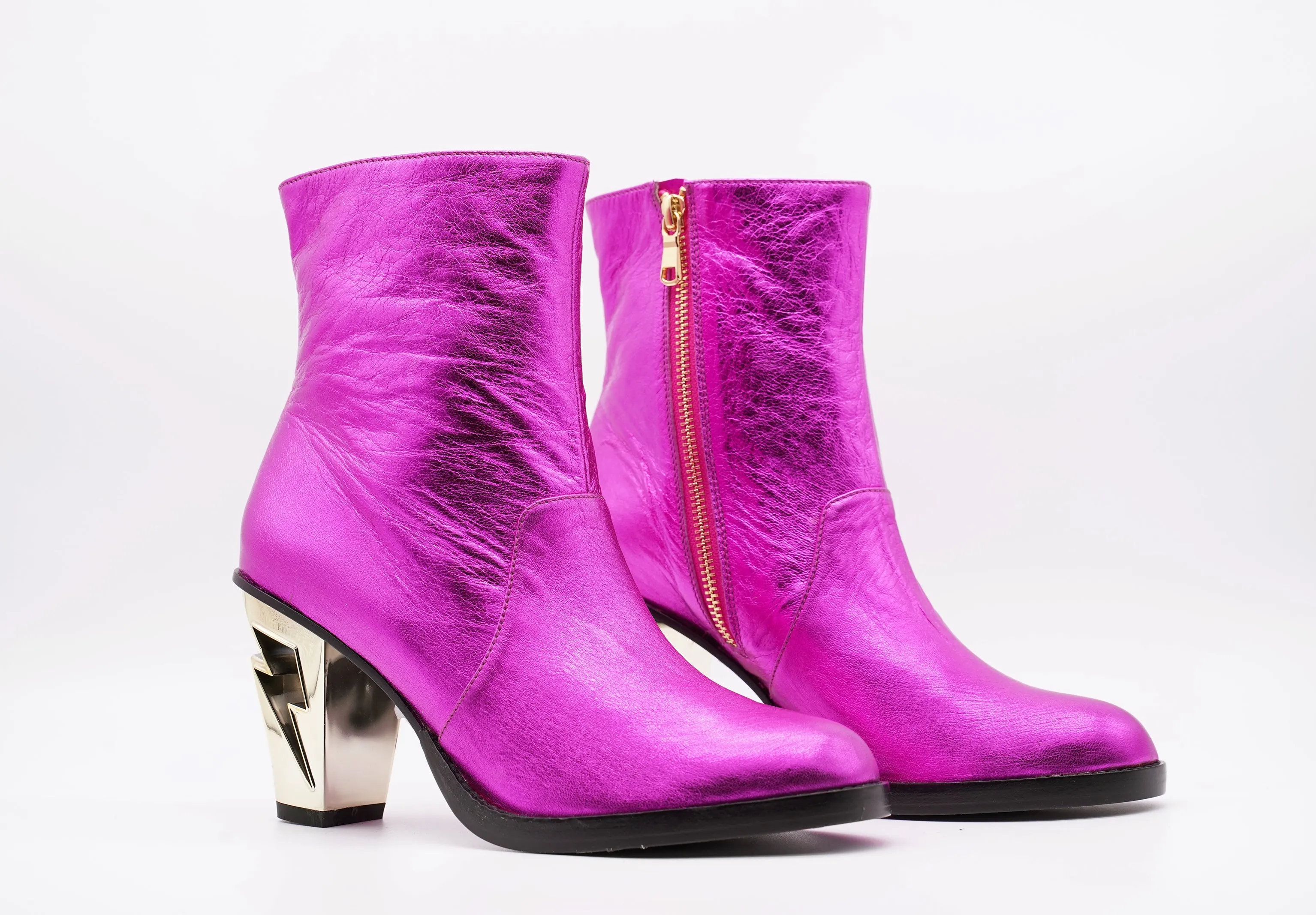 PINK LIGHTNING HEEL PALO ALTO - MADE TO ORDER