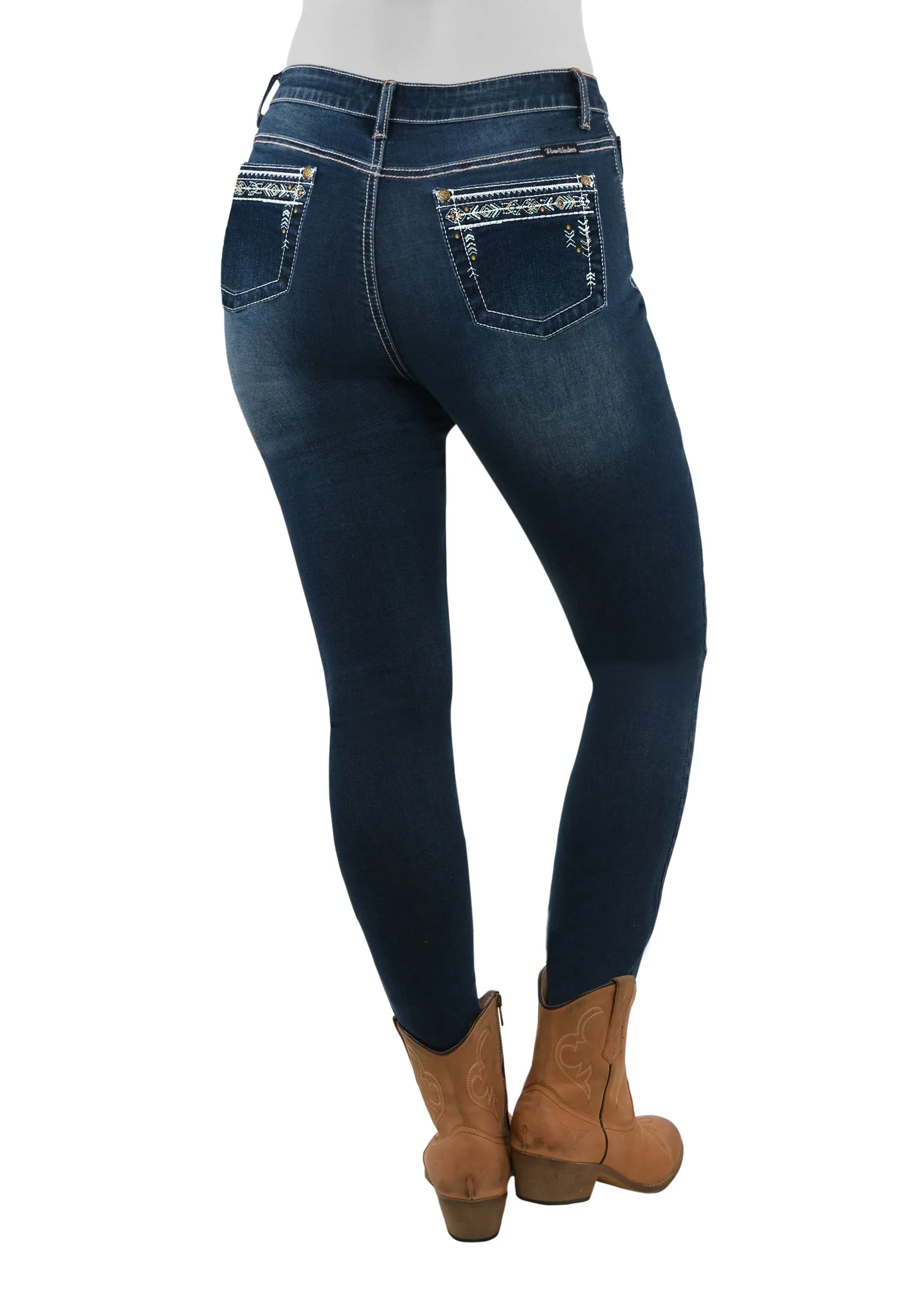 Pure Western Womens Frida Hi-Waisted Super Skinny Jean