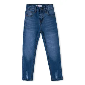 Ripping Edges Blue denim