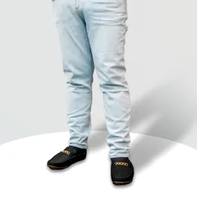 Slim Tapered Cropped Denim