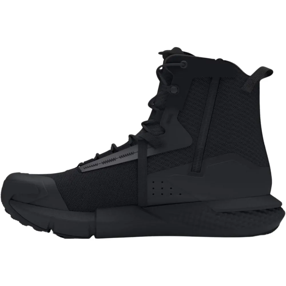 Under Armour Men's UA Charged Valsetz Zip Boots - Black/Jet Gray