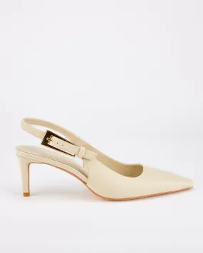 Voltaire Heel Off White