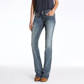 Women's Ariat R.E.A.L. Mid Rise Boot-Cut Jeans