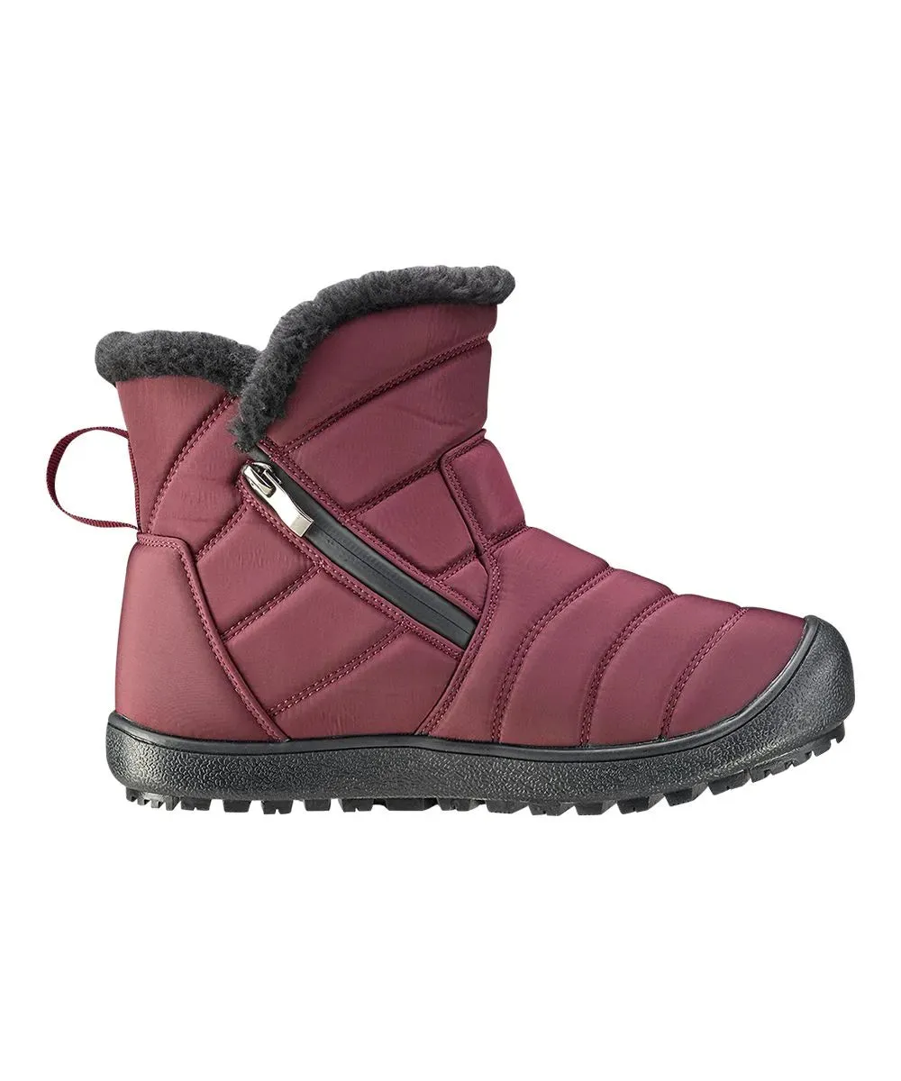 Women's Dual Zipper Extra Wide Winter Boots