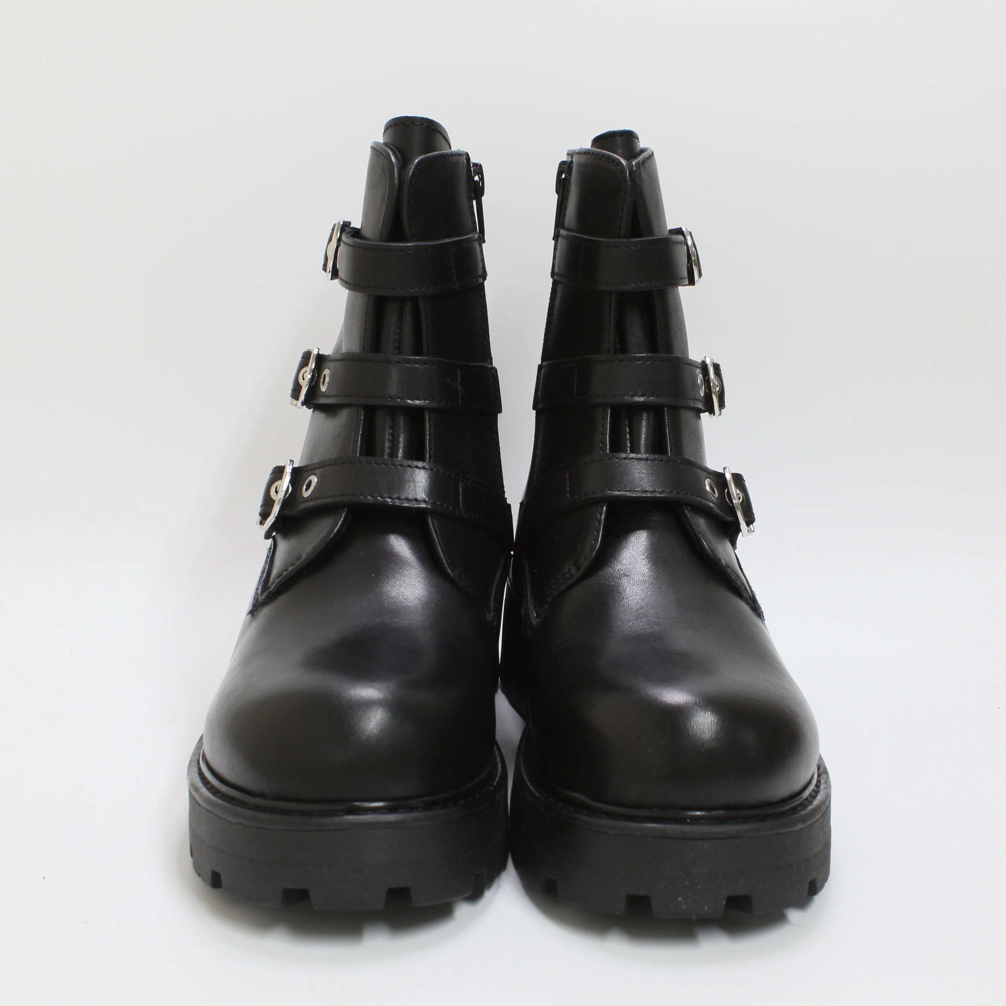 Womens Vagabond Shoemakers Cosmo 2.0 Buckle Boots Black